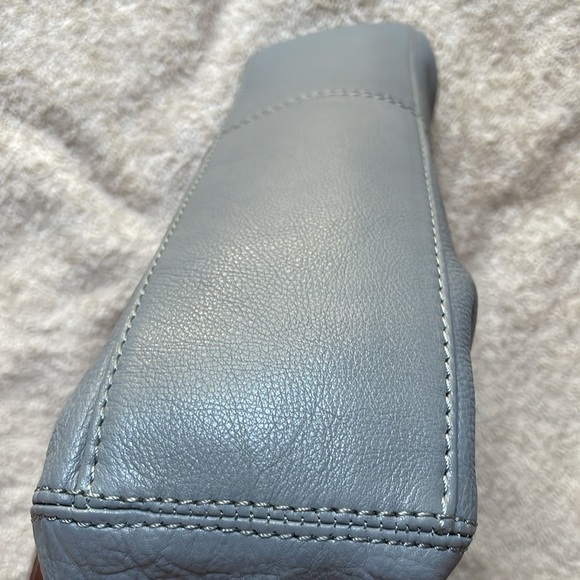 Nino Bossi Gray leather purse - Picture 6 of 9